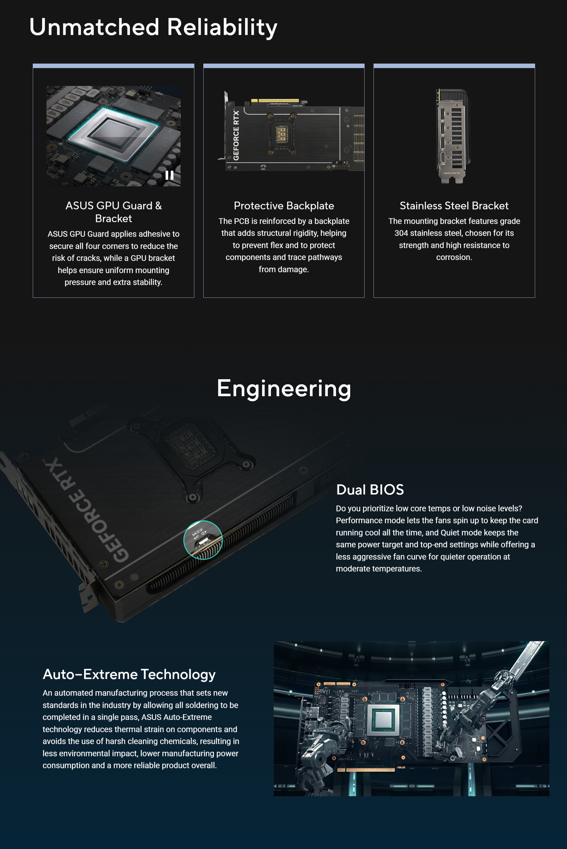 A large marketing image providing additional information about the product ASUS GeForce RTX 5080 PRIME 16GB GDDR7 - Additional alt info not provided